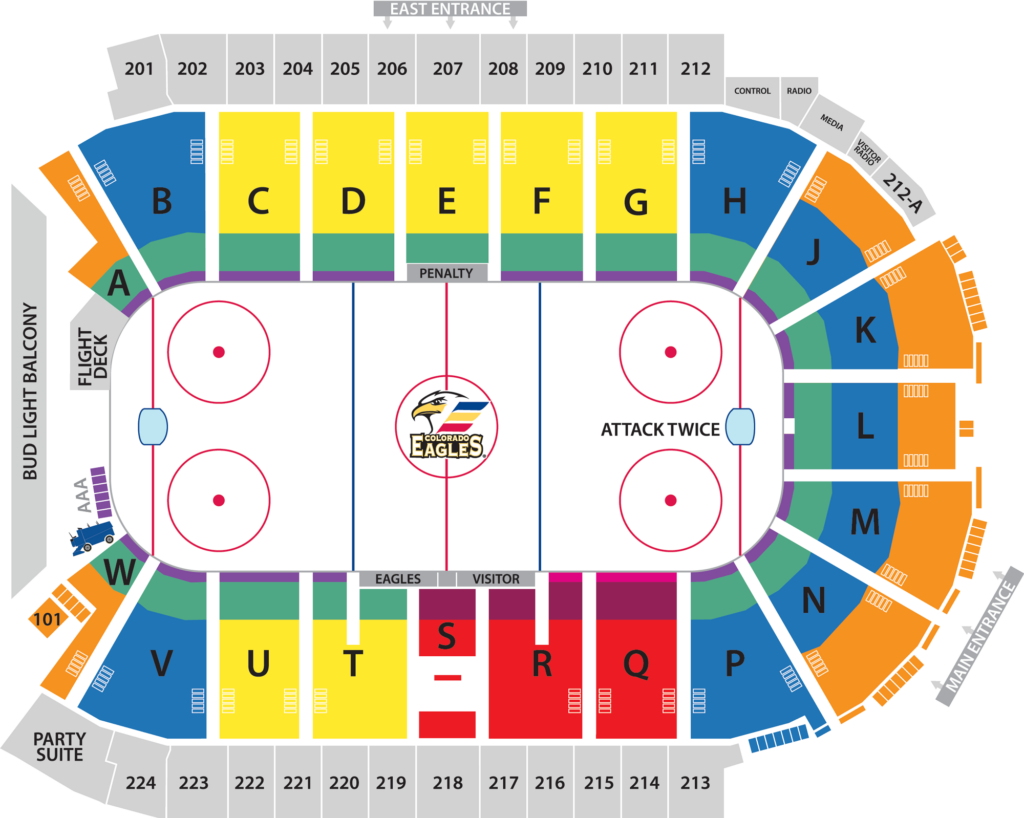 Budweiser Event Center Loveland Co Seating Chart Chart Walls