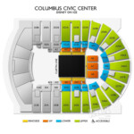 Columbus Civic Center Seating Chart Vivid Seats