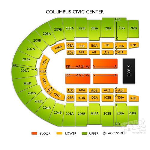 Columbus Civic Center Tickets Columbus Civic Center Information 