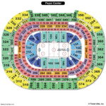 Pepsi Center Seating Chart Seating Charts Tickets