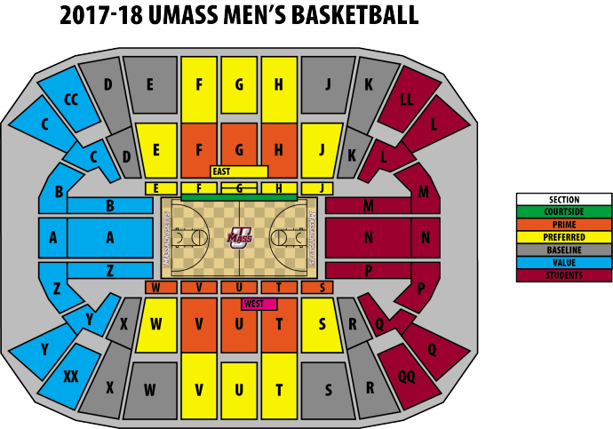 Seating Charts Mullins Center