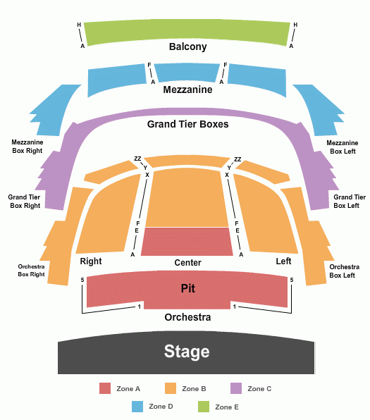 Tobin Seating Chart