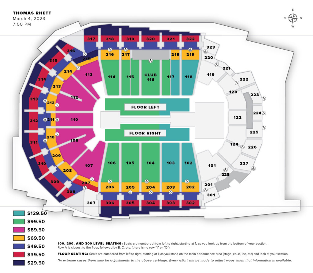 Wells Fargo Center Seating Chart With Seat Numbers Two Birds Home